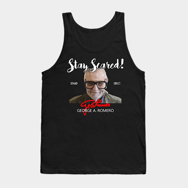 George Romero Tribute Tank Top by woodsman